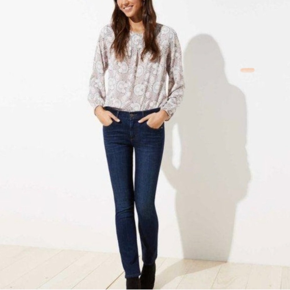 LOFT Modern Straight Jeans